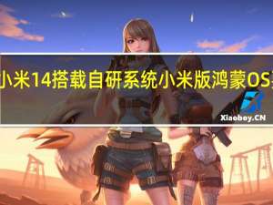 小米14搭载自研系统 小米版鸿蒙OS要来了？！
