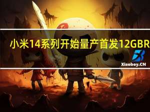 小米14系列开始量产首发12GB RAM