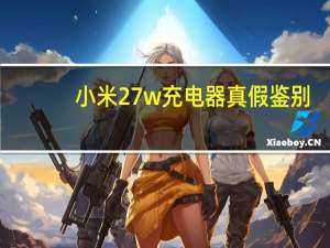 小米27w充电器真假鉴别（小米cc9能用27w充电器吗）