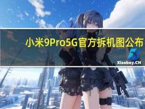 小米9 Pro 5G官方拆机图公布：双层堆叠主板，横向线性马达