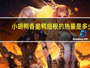 小胡鸭 香脆鸭翅根的热量是多少