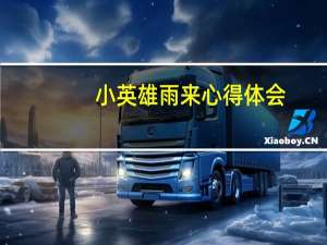 小英雄雨来心得体会