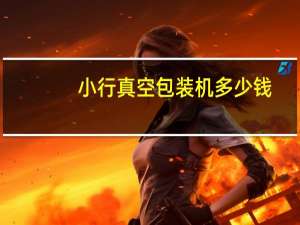 小行真空包装机多少钱