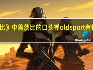 小说《了不起的盖茨比》中盖茨比的口头禅old sport有何渊源 了不起的盖茨比原声