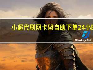 小超代刷网 卡盟自助下单24小时(小超网络工作室刷)