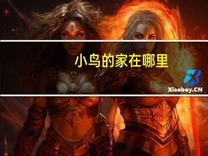 小鸟的家在哪里