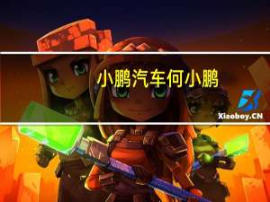 小鹏汽车何小鹏：小鹏X9、MONA项目车型将分别于今年年底和2024年三季度上市