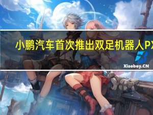 小鹏汽车首次推出双足机器人PX5