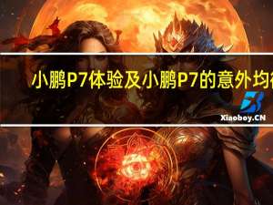 小鹏P7体验及小鹏P7的意外均衡
