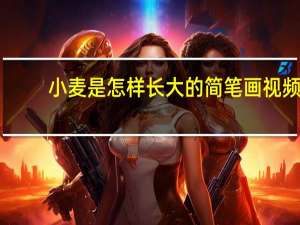 小麦是怎样长大的简笔画视频（小麦是怎样长大的简笔画）