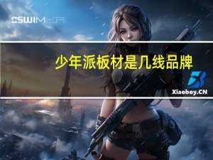 少年派板材是几线品牌