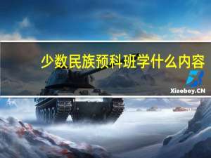 少数民族预科班学什么内容