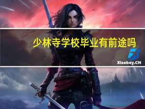 少林寺学校毕业有前途吗