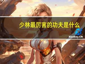 少林最厉害的功夫是什么