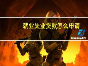 就业失业贷款怎么申请（失业贷款如何申请）