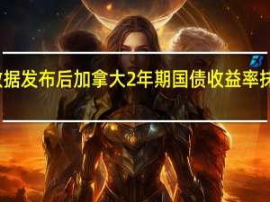 就业数据发布后加拿大2年期国债收益率抹去此前跌幅