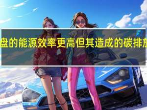 尽管固态硬盘的能源效率更高但其造成的碳排放却明显高于HDD