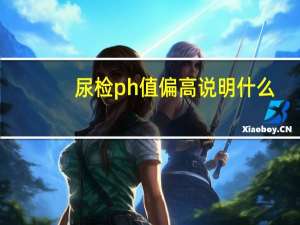 尿检ph值偏高说明什么（尿检pH值是什么）
