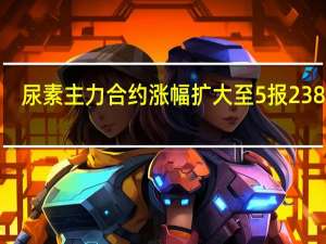 尿素主力合约涨幅扩大至5%报2387元/吨