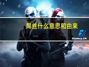 屌丝什么意思和由来（屌丝什么意思）