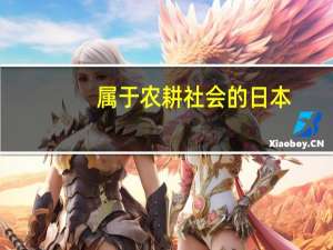 属于农耕社会的日本，什么时候才用银钱作为媒介