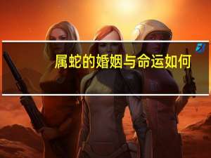 属蛇的婚姻与命运如何