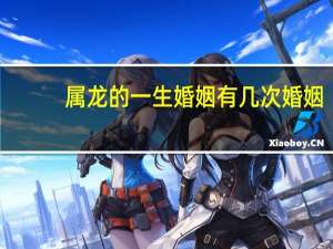 属龙的一生婚姻有几次婚姻