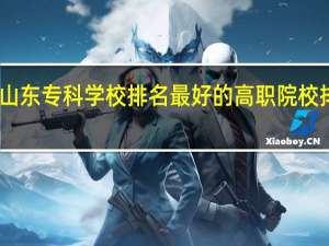 山东专科学校排名 最好的高职院校排行榜