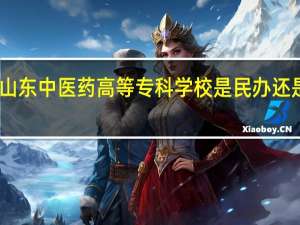 山东中医药高等专科学校是民办还是公办