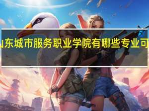 山东城市服务职业学院有哪些专业可供选择