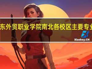 山东外贸职业学院南北各校区主要专业是什么