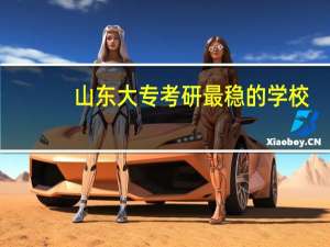 山东大专考研最稳的学校