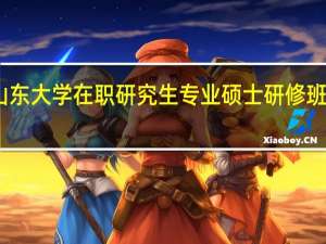 山东大学在职研究生专业硕士研修班怎么样