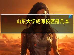 山东大学威海校区是几本