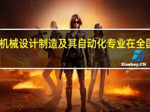 山东大学机械设计制造及其自动化专业在全国排名第几位啊