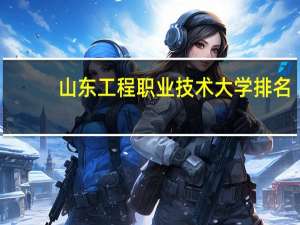 山东工程职业技术大学排名