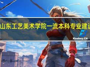 山东工艺美术学院一流本科专业建设名单