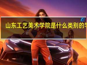 山东工艺美术学院是什么类别的学校