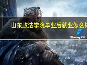 山东政法学院毕业后就业怎么样