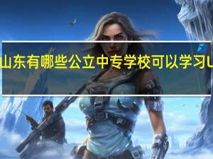 山东有哪些公立中专学校可以学习UI设计。40