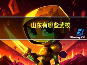 山东有哪些武校