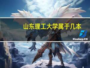 山东理工大学属于几本