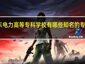 山东电力高等专科学校有哪些知名的专业和学科