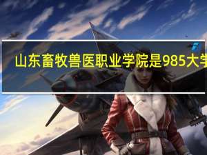 山东畜牧兽医职业学院是985大学吗