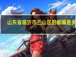 山东省临沂市兰山区的邮编是多少