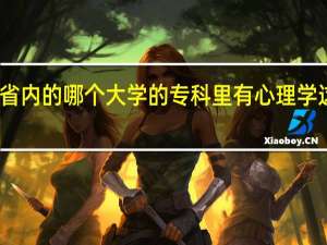 山东省内的哪个大学的专科里有心理学这门课程的。