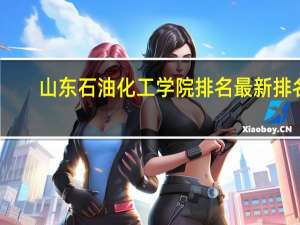 山东石油化工学院排名最新排名