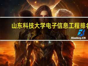 山东科技大学电子信息工程排名