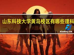 山东科技大学黄岛校区有哪些理科专业