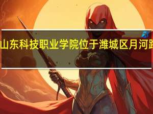 山东科技职业学院位于潍城区月河路那边